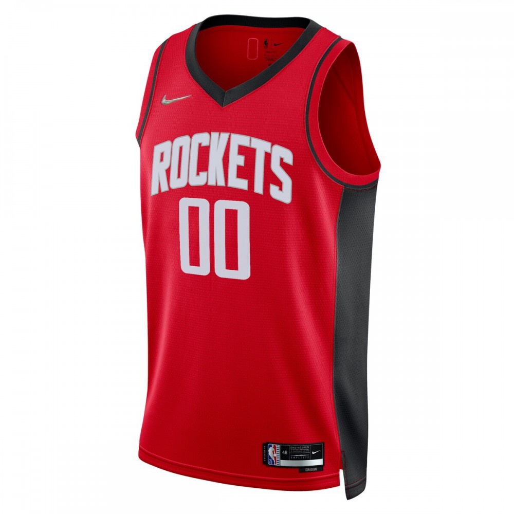 Houston Rockets 2021/22 Diamond Swingman Custom Jersey - Icon Edition - Red-Pro Kit Vault | Brand New 26/27 Sports Jerseys